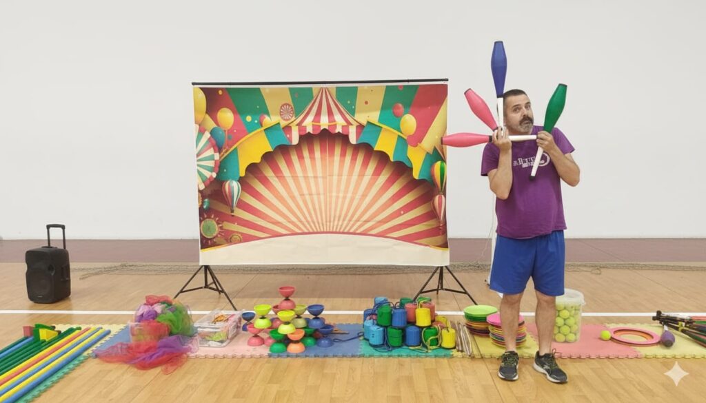 A LA LLUNA  art i entorn - MONTAMOS EL CIRCO - 7 1